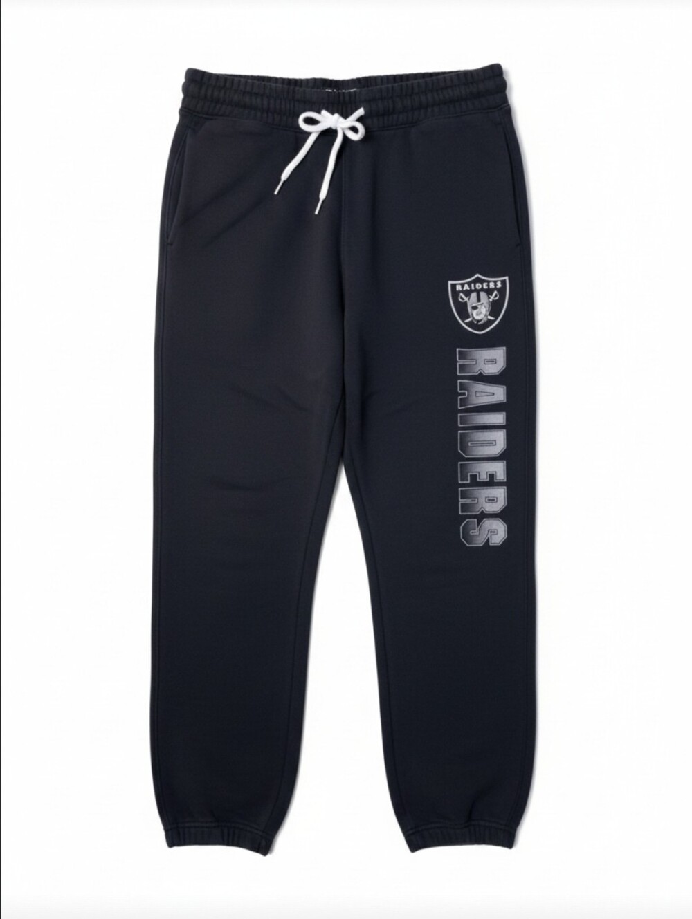 Raiders NFL Team Apparel Black Joggers Men's Small